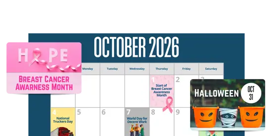 October Header